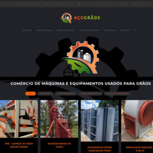 Website Dinâmico Aço Graos